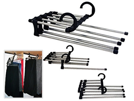 Magic Hanger 5in1 Pantolon Askısı (4490)