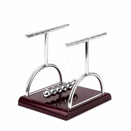 Lunaev Balance Balls Büyük Newton - Metal Denge Topları Masa Üstü