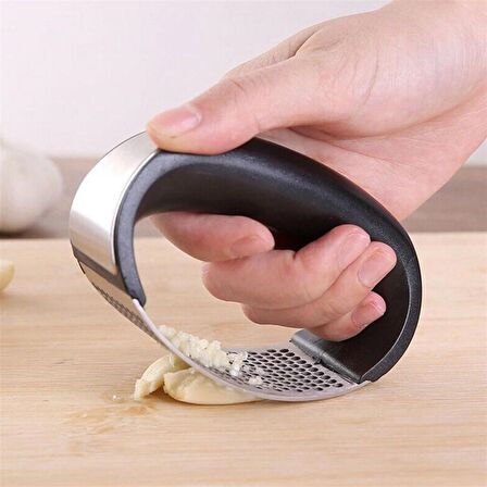 Yeni Sarımsak Ezici Paslanmaz Çelik Garlic Press (4490)