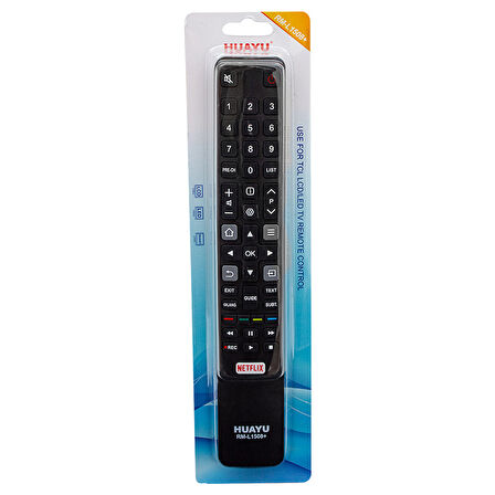 HUAYU KL TCL RM-L1508+ NETFLIX TUŞLU LCD-LED TV KUMANDA (4490)