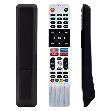 HUYAU KL ARÇELİK*BEKO*GRUNDIG SW-V1 NETFLIX-YOUTUBE-PRIME VIDEO-GOOGLE PLAY TUŞ SES KOMUTLU LCD-LED TV KUMANDA 7795-8229 (4490)