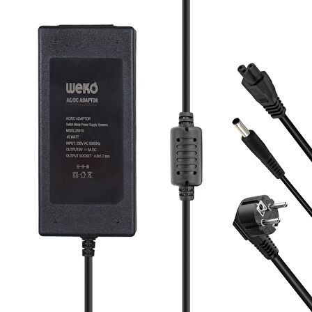 9 VOLT - 5 AMPER YAZAR KASA/ POS MAKİNESİ MASAÜSTÜ ADAPTÖR 4.0*1.7 MM UÇLU (4490)