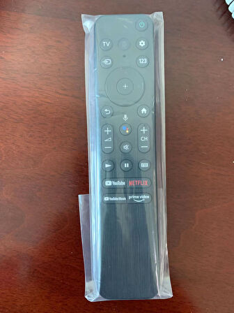 KL SONY RMF-TX800P YOUTUBE-NETFLIX-PRIME VIDEO TUŞLU SES KOMUTLU LCD LED TV KUMANDA (4490)