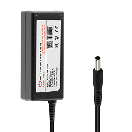 19.5 VOLT - 3.33 AMPER 4.5*3.0 UÇLU DELL ULTRABOOK NOTEBOOK ADAPTÖR (4490)