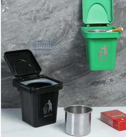Çöp Kovası Tasarımlı  Küllük (4490)
