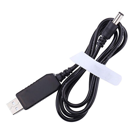 USB TO DC 5.5*2.5 MM UÇLU 9 VOLT 1 AMPER 5 VOLTU-9 VOLTA ÇEVİRİCİ ADAPTÖR (4490)