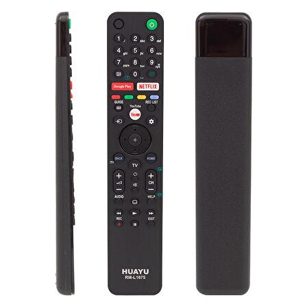 HUAYU KL SONY RM-L1675 NETFLIX-YOUTUBE-GOOGLE PLAY TUŞLU LCD-LED TV KUMANDA BLİSTERLİ (4490)