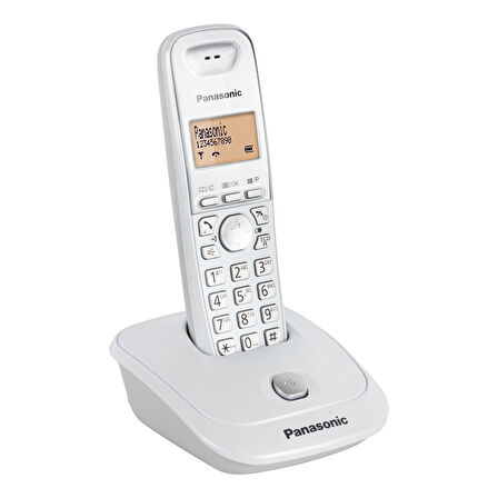 PANASONIC KX-TG2511 DECT TELSİZ TELEFON BEYAZ (4490)