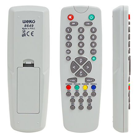 VESTEL-SEG-REGAL 3040 MİNİ KALIP TV KUMANDA (4490)