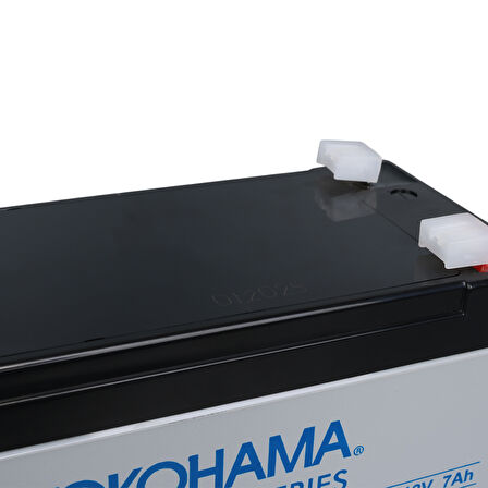 YOKOHAMA YH-127.0 12 VOLT - 7 AMPER AKÜ (150 X 65 X 90 MM) (4490)