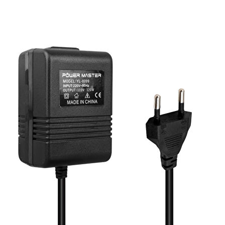220V-110V 120VA  AC/AC DÖNÜŞTÜRÜCÜ TRANSFORMATÖR (4490)