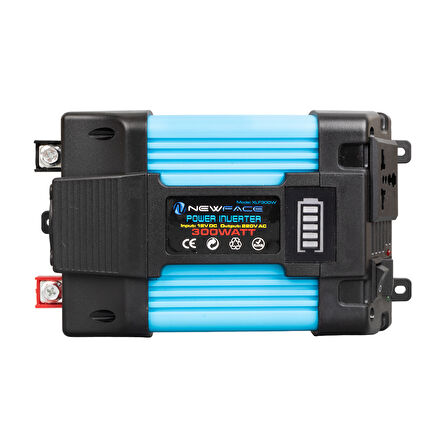 12 VOLT 300 WATT MODIFIED SINUS POWER INVERTER XLF300W (4490)