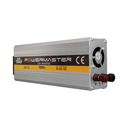 12 VOLT - 1000 WATT MODIFIED SINUS INVERTER (10-15V ARASI-220V AC) (4490)