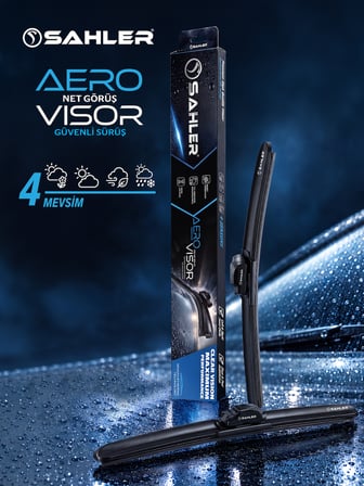 Sahler AeroVisor KIA X Ceed 2019 ve Sonrası ile Uyumlu Ön Cam Silecek Takımı 650/400 mm