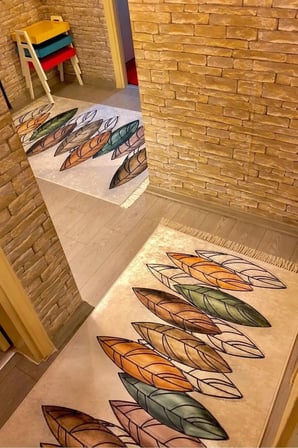 Yolluk Halı – Kaymaz Tabanlı, Yıkanabilir, Yumuşak Dokulu, Şık ve Dayanıklı Tasarım (sonbah