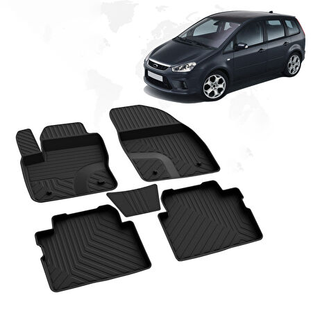 Ford C-Max 4D Havuzlu Paspas 2003-2010 A+Kalite