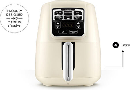 Karaca Air Pro Cook Köz Xl Airfryer Starlight 4 Kişilik
