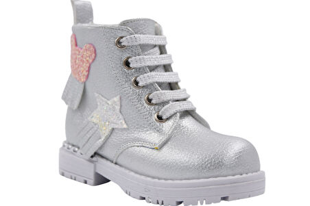 MiniWomen Bt49 Kız Çocuk Bot GUMÜŞ
