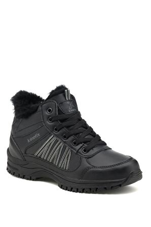Kinetix GILDA PU KRK HI W 1PR Siyah Unıseks Kürklü Outdoor Bot SİYAH