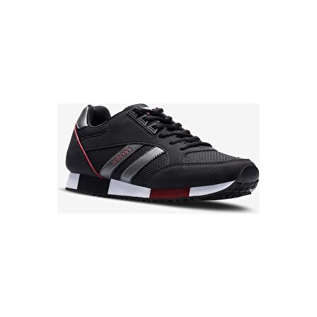 Lescon Boston Erkek Spor Ayakkabı 8505 SİYAH BORDO