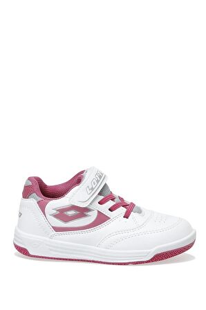 Lotto SET MATCH INF S 2FX Erkek Çocuk Sneaker BEYAZ PEMBE