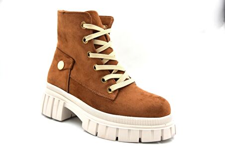 ParkModa Kadın Süet Postal Bot TABA