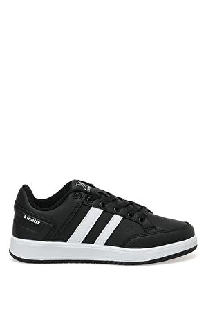 Kinetix KORT PU 3PR Termo Kaymaz Taban Beyaz Erkek Sneaker SİYAH