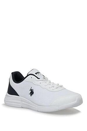 u.s. polo assn. Tallınn 3Fx Comfort İç Taban Hafif Bağcıklı Erkek Spor Ayakkabı BEYAZ