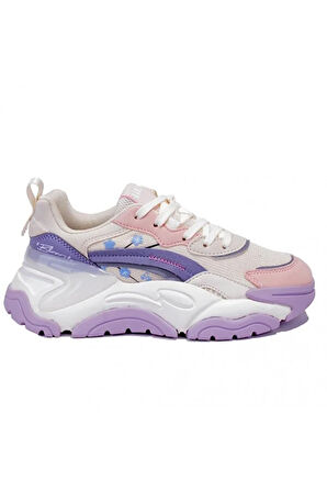 Gamelu 23YZ Kınd Bağcıklı  Ortopedik Günlük Kadın Spor Ayakkabı BEYAZ