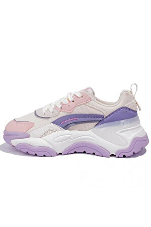 Gamelu 23YZ Kınd Bağcıklı  Ortopedik Günlük Kadın Spor Ayakkabı BEYAZ