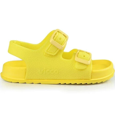 Vicco Buny Phlon Taban Cırtlı Çocuk Sandalet SARI