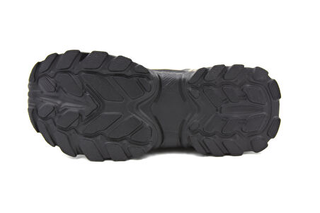 Alessio T-021 Cırlı Hafif Taban Çocuk Outdoor SİYAH