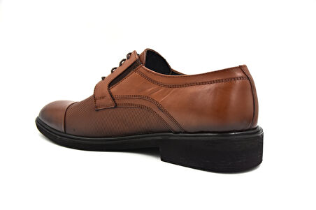 Prego (Stilloni) Hakiki Deri Eva Hafif Taban Erkek Klasik Ayakkabı TABA