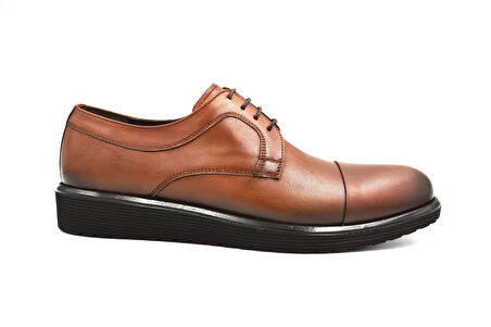 Prego (Stilloni) Hakiki Deri Eva Hafif Taban Erkek Günlük Ayakkabı TABA