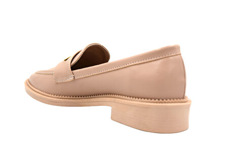 Park Moda Termo Kaymaz Taban Loafer Günlük Kadın Ayakkabı NUT