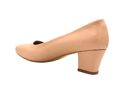 Beyaz (Oc Shoes) 41-42 Büyük Numara Topuklu Kadın Ayakkabı NUT