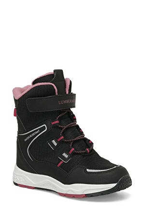 Lumberjack KOKE 3PR Cırtlı Kız Çocuk Outdoor Bot SİYAH PEMBE