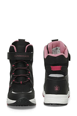 Lumberjack KOKE 3PR Cırtlı Kız Çocuk Outdoor Bot SİYAH PEMBE