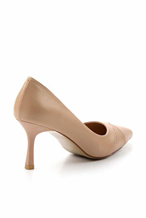 Park Moda Taş Detaylı Kadın Topuklu Ayakkabı NUT