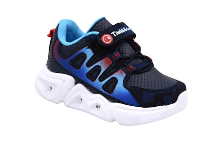 Prego (Tiwittoys) Işıklı Hafif Taban Cırtlı Çocuk Spor Ayakkabı LACİ