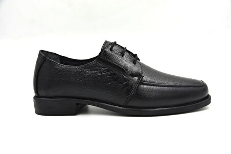 Prego İçi Dışı Hakiki Deri Termo Kaymaz Taban Erkek Klasik Ayakkabı SİYAH