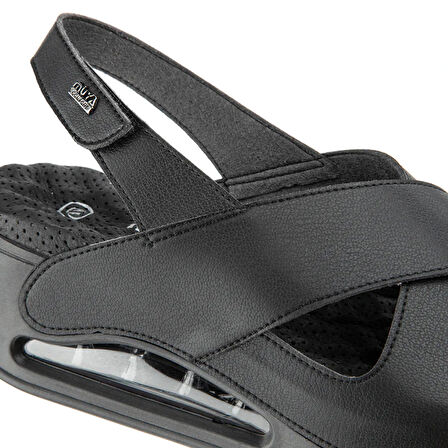 Muya Assos Anatomik Air Max Tabanlı Kadın Sandalet 31213-8401-STAN SİYAH