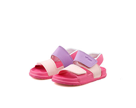 Vicco Krixi Phlon Hafif Taban Cırtlı Çocuk Sandalet Pembe Mor