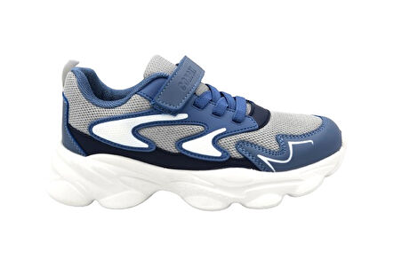 Prego (Conpax) Phlon Hafif Taban Cırtlı Ortapedik Çocuk Spor Ayakkabı MAVİ