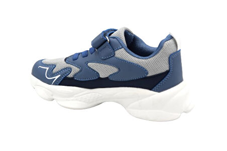 Prego (Conpax) Phlon Hafif Taban Cırtlı Ortapedik Çocuk Spor Ayakkabı MAVİ