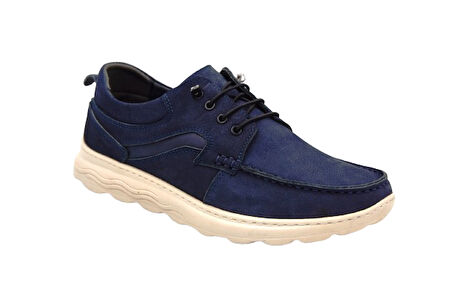 Prego (Genç Ayakkabı) Hakiki Deri Poli Hafif Taban Bağcıklı Erkek Günlük Ayakkabı LACİ