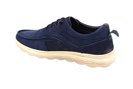 Prego (Genç Ayakkabı) Hakiki Deri Poli Hafif Taban Bağcıklı Erkek Günlük Ayakkabı LACİ