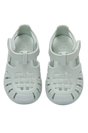 Igor Tobby Solıd Cırtlı Uniseks Çocuk Sandalet MINT