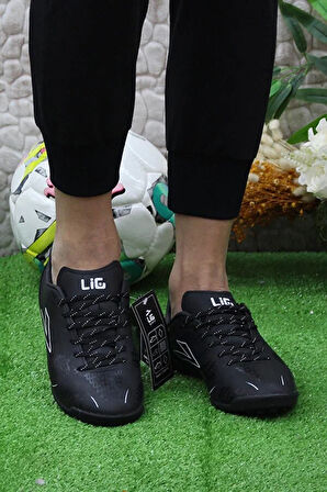 Lig Mergen Prm Orjinal Ürün Çim Saha Halı Saha Futbol Ayakkabı SİYAH