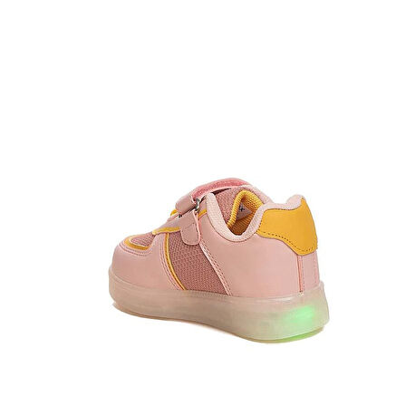 Prego (Conpax)  102-01 Anora Termo Kaymaz Taban Ortapedik Cırtlı Çocuk Spor Ayakkabı PEMBE